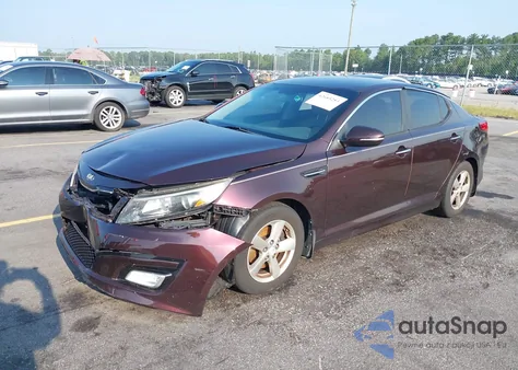 2015 Kia Optima Lx from USA, damaged, VIN 5XXGM4A72FG480748